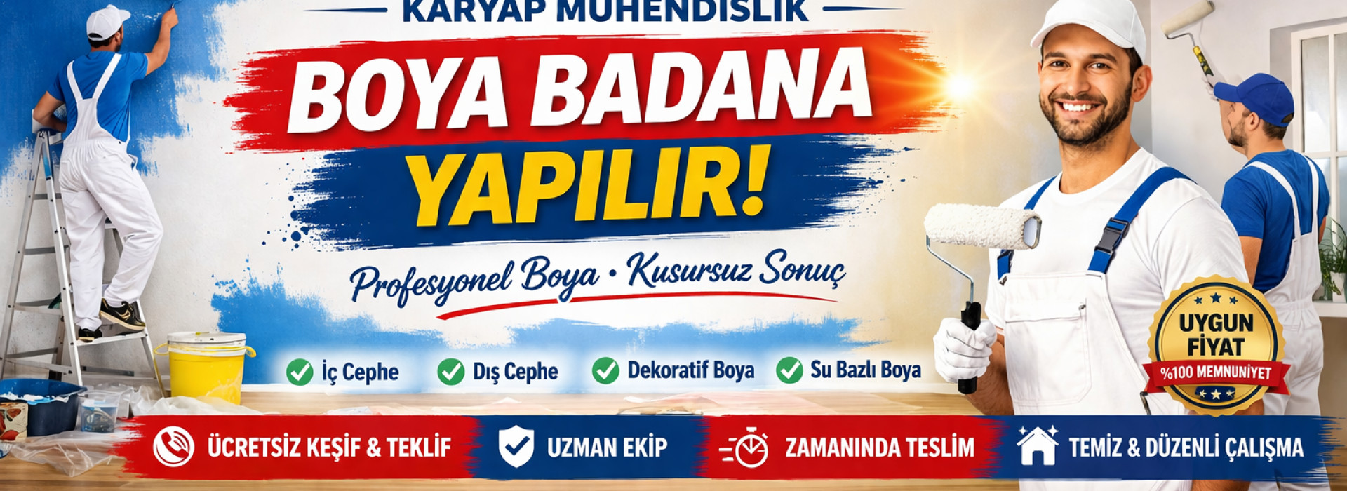 Profesyonel Boya Uygulamaları